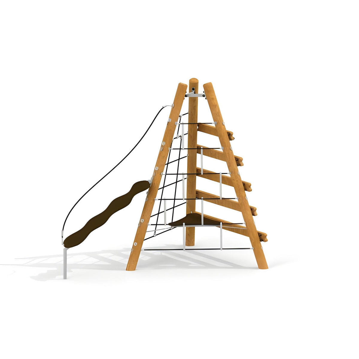 Gewerbefabrik Klettergeruest Alido Outdoor Spielgeraet Kletterturm 3 Jahre Holz Spielplatz