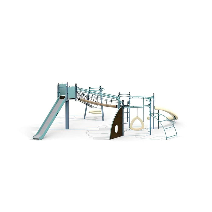 Gewerbefabrik Klettergeruest Oleg Outdoor Spielgeraet Kletterturm 3 Jahre Stahl Kita