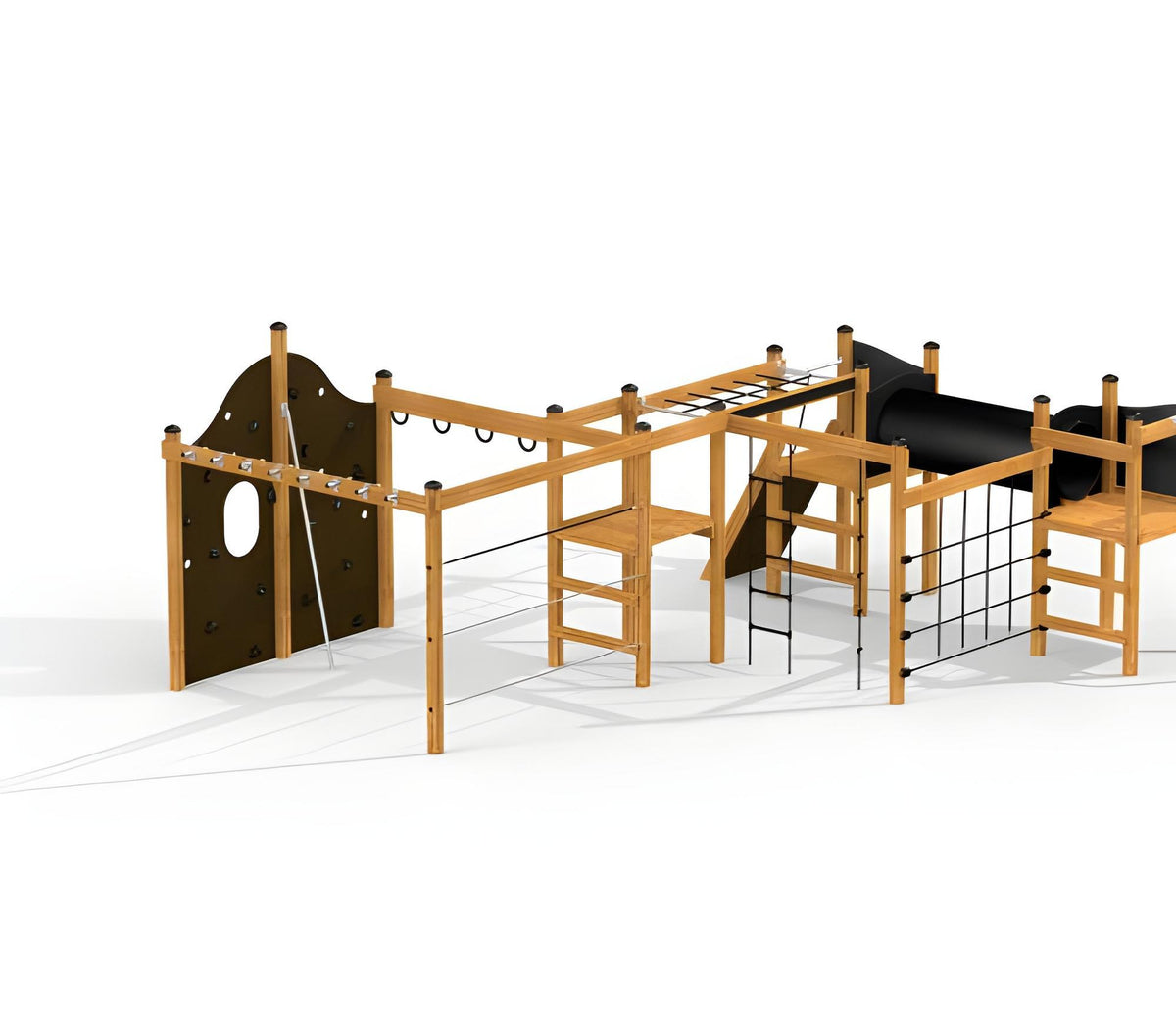 Gewerbefabrik Klettergeruest Soa Outdoor Spielgeraet Kletterturm 3 Jahre Holz Spielplatz