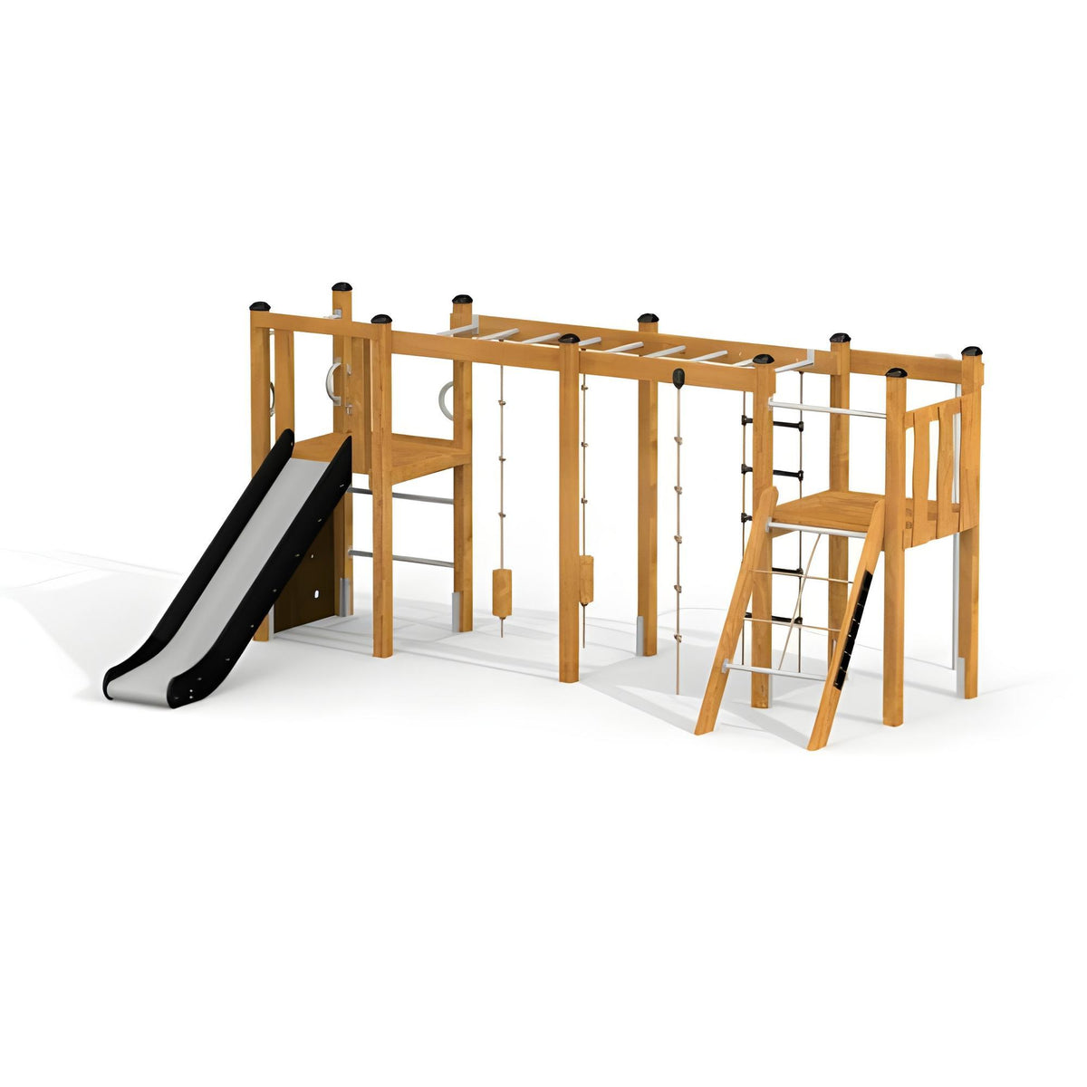 Gewerbefabrik Klettergeruest Ylvie Outdoor Spielgeraet Kletterturm 3 Jahre Holz Spielplatz