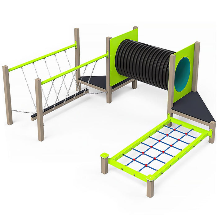 Parkour Attila, Ab 2 Jahren (U3), HDPE, Gewerbefabrik