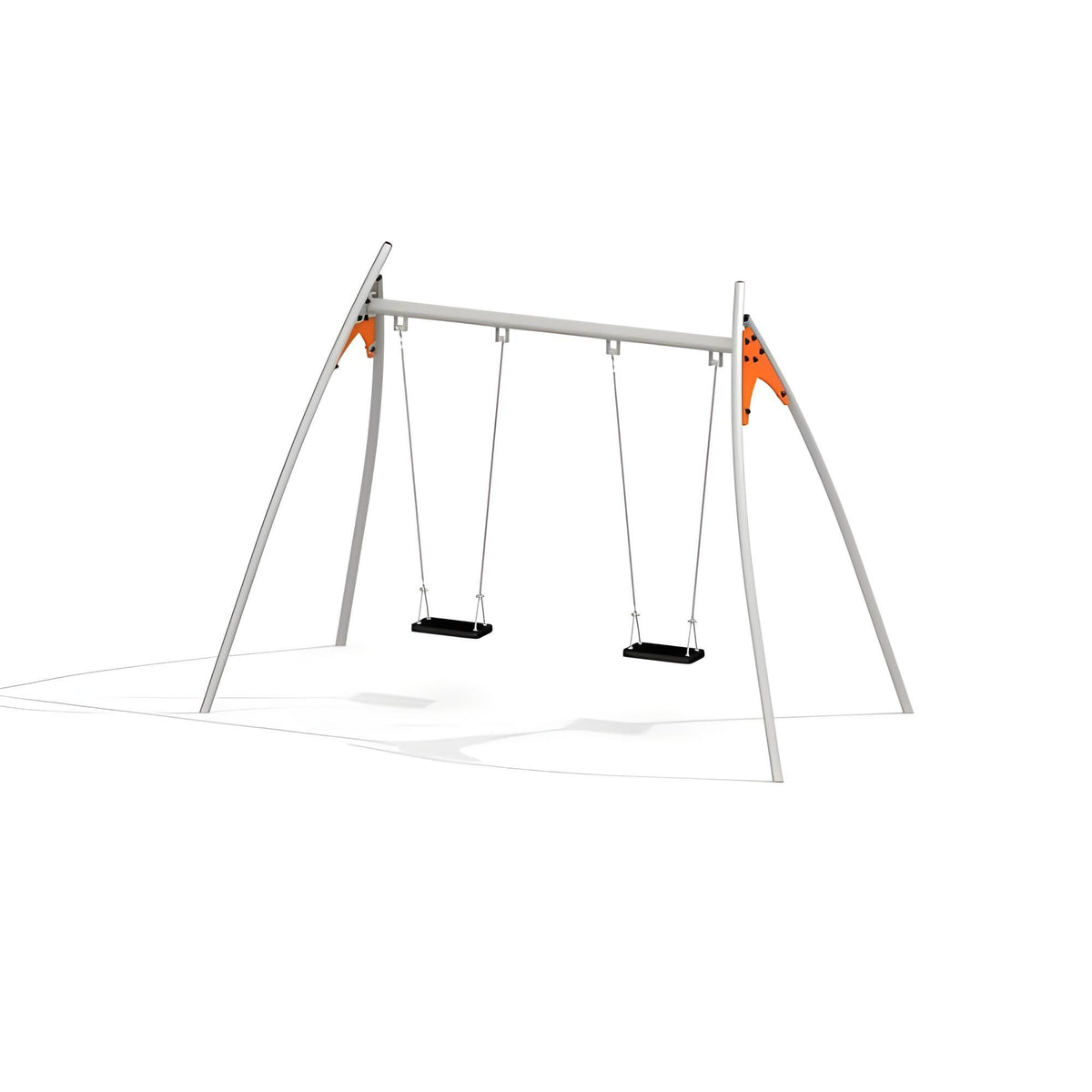 Gewerbefabrik Schaukel Polina Outdoor Spielgeraet Doppelschaukel Kinderschaukel 3 Jahre Stahl Spielplatz