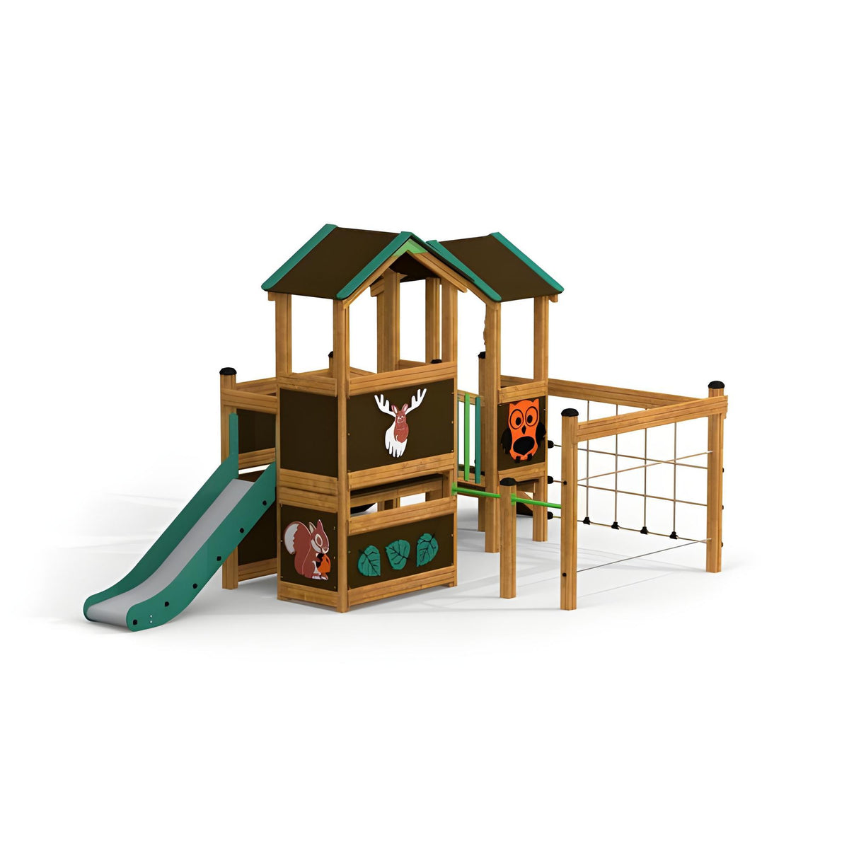 Gewerbefabrik Spielturm Aneta Outdoor Spielgeraet Kletterturm 3 Jahre Holz Spielplatz