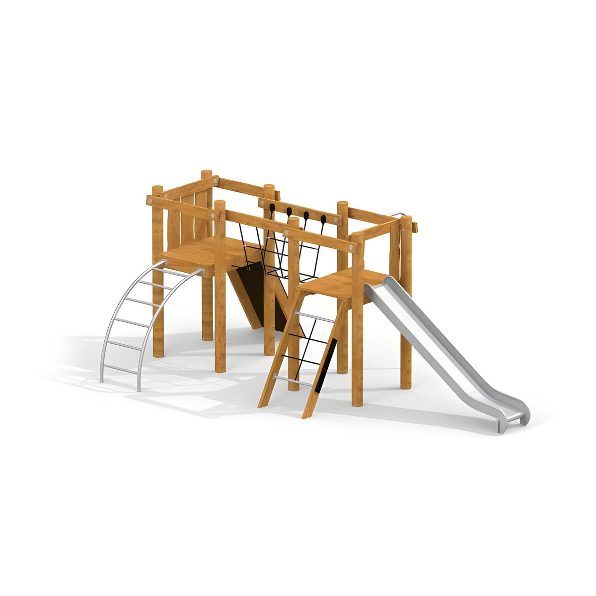 Gewerbefabrik Spielturm Caya Outdoor Spielgeraet Kletterturm 3 Jahre Holz Spielplatz