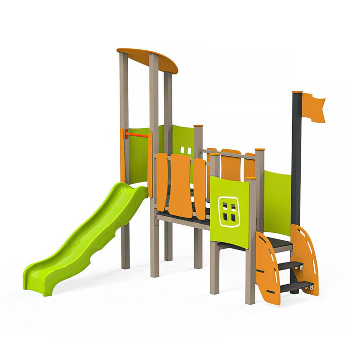 Spielturm Elena, Ab 2 Jahren, kletter, Gewerbefabrik