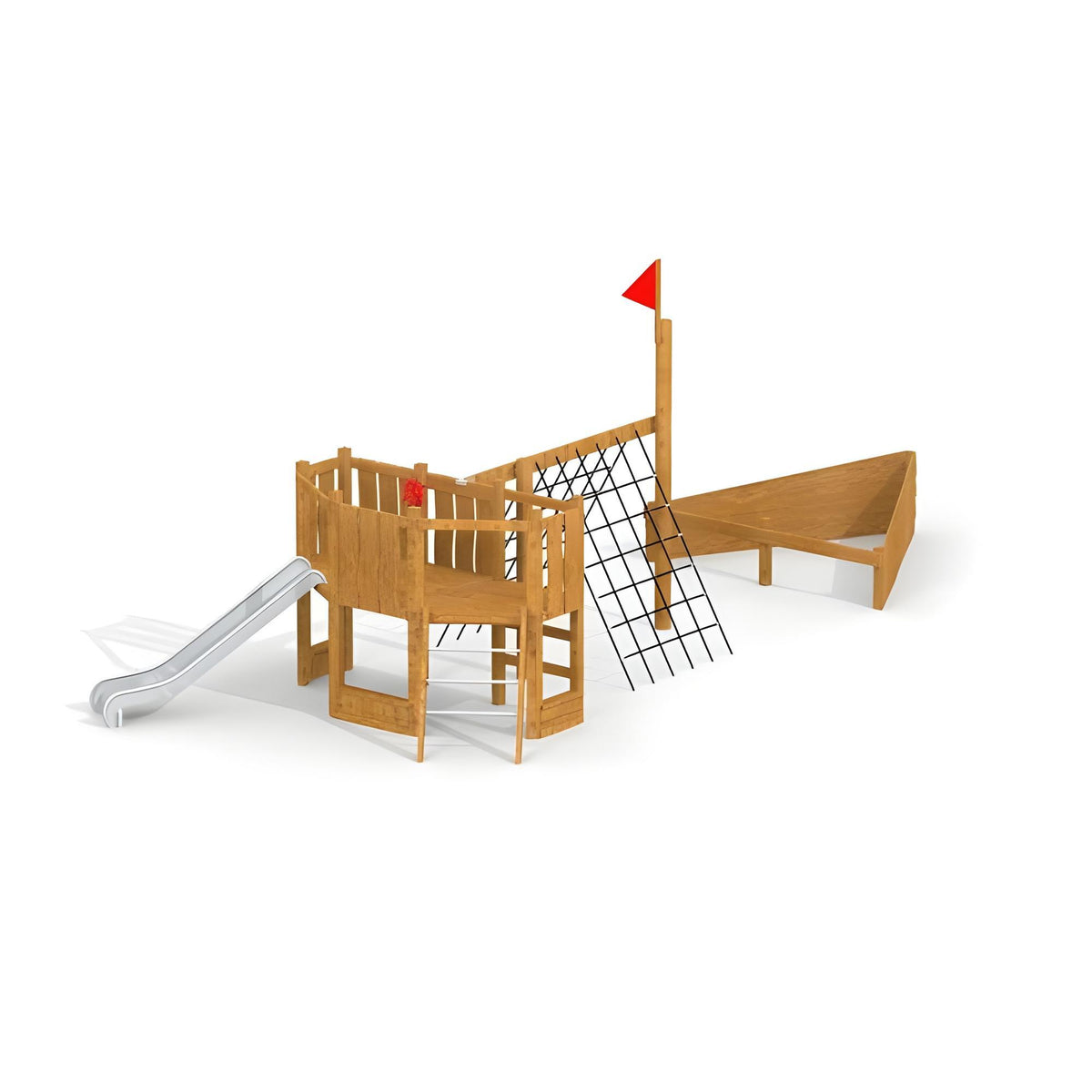Gewerbefabrik Spielturm Elida Outdoor Spielgeraet Kletterturm 3 Jahre Holz Spielplatz