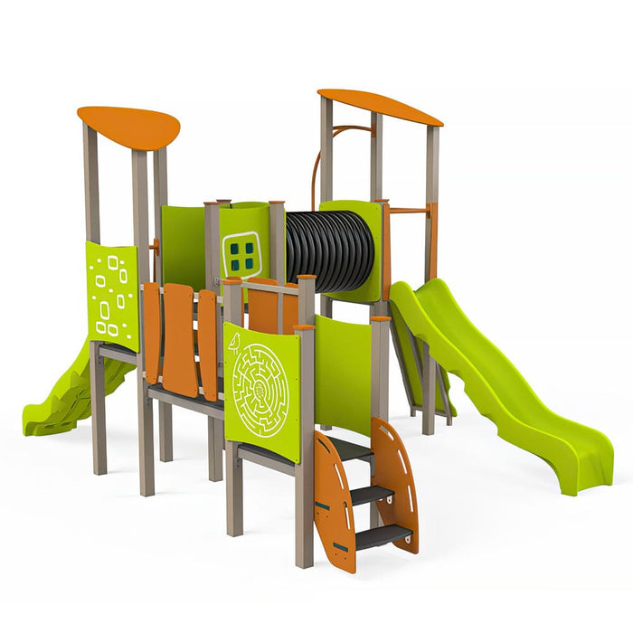 Spielturm Larissa, Ab 3 Jahren, kletter, Gewerbefabrik