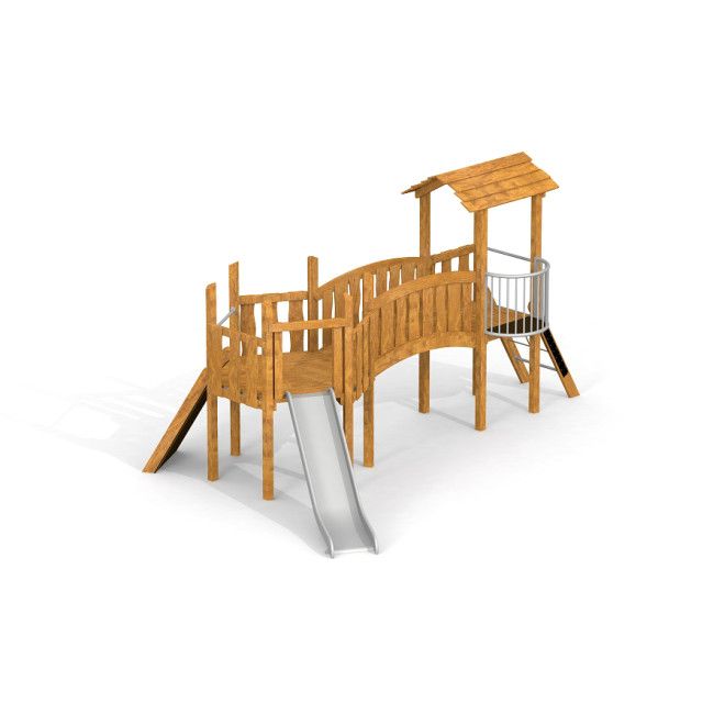 Gewerbefabrik Spielturm Lian Outdoor Spielgeraet Kletterturm 3 Jahre Holz Spielplatz