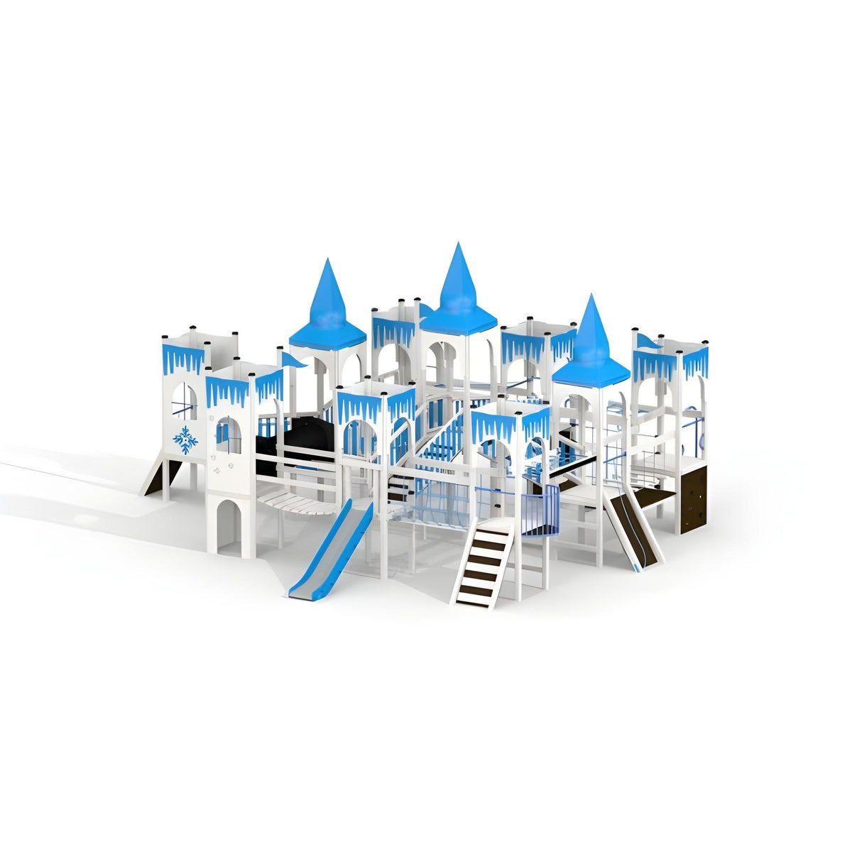 Gewerbefabrik Spielturm Luna Outdoor Spielgeraet Kletterturm 3 Jahre Holz Spielplatz
