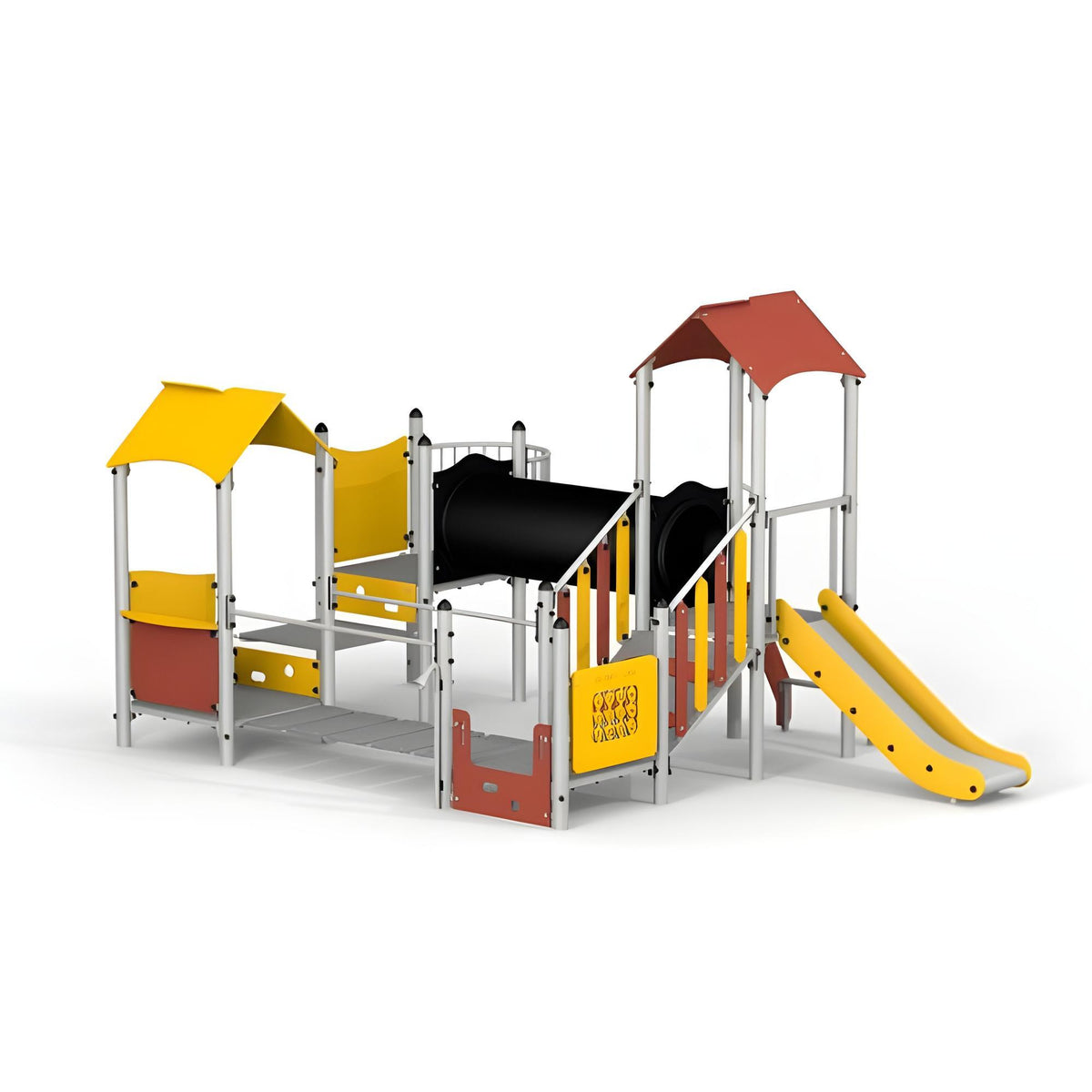 Gewerbefabrik Spielturm Tilly Outdoor Spielgeraet Kletterturm 3 Jahre Edelstahl Spielplatz