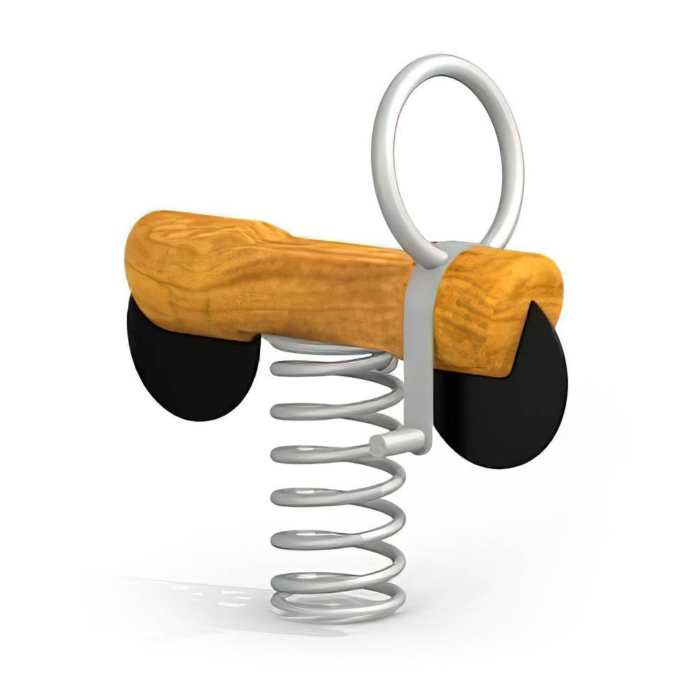 Larslaj Federwippe Monty Outdoor Spielgeraet Wippe 2 Jahre U3 Holz Kita