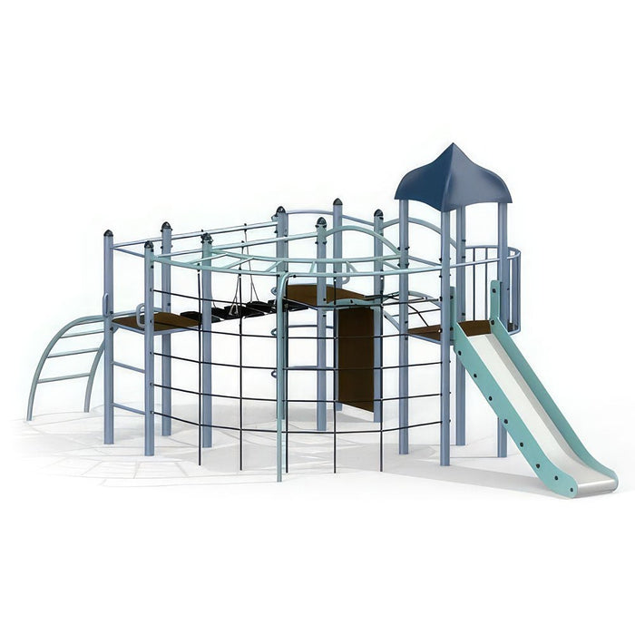 Larslaj Klettergeruest Amir Outdoor Spielgeraet Kletterturm 3 Jahre Holz Schule
