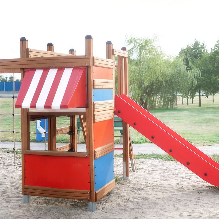 Larslaj Klettergeruest Maja Outdoor Spielgeraet Kletterturm 3 Jahre Holz Schule