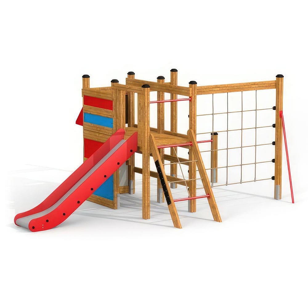 Larslaj Klettergeruest Maja Outdoor Spielgeraet Kletterturm 3 Jahre Holz Spielplatz