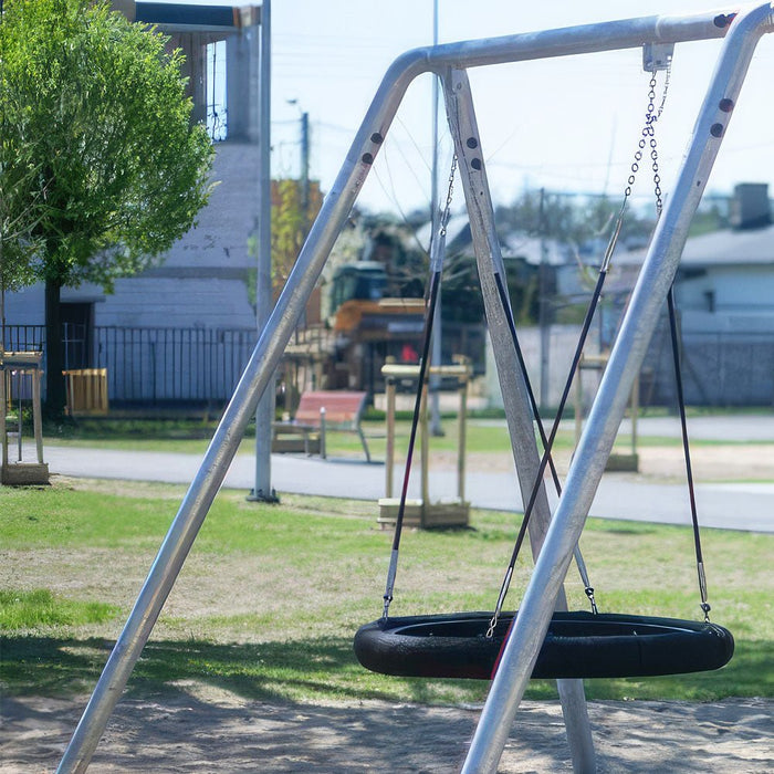 Larslaj Schaukel Pepe Outdoor Spielgeraet Nestschaukel Kinderschaukel 3 Jahre Holz Schule