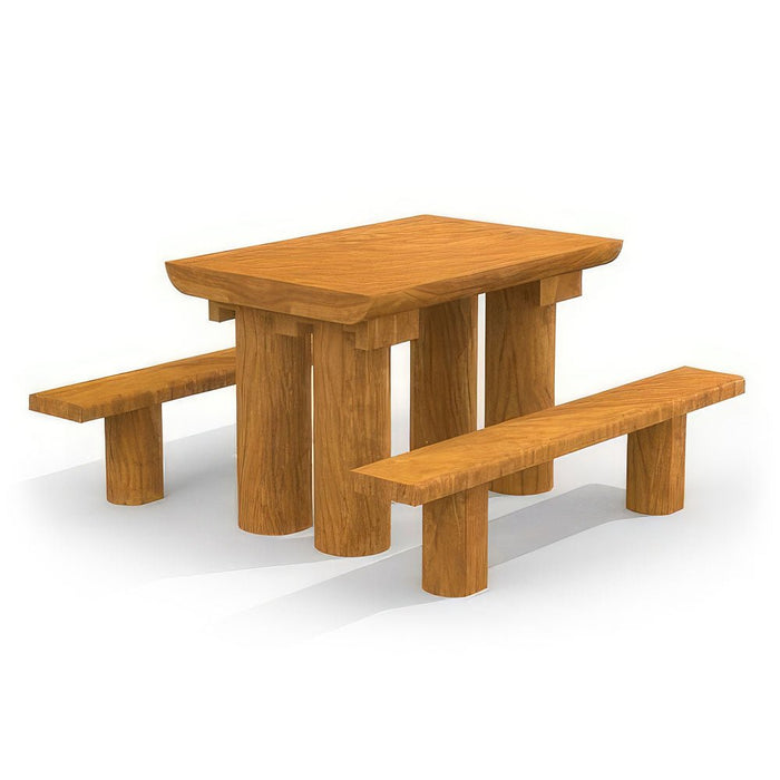 Larslaj Sitzgruppe Tengen Garten Sitz Gruppe Akazienholz Sitzgarnitur Outdoor