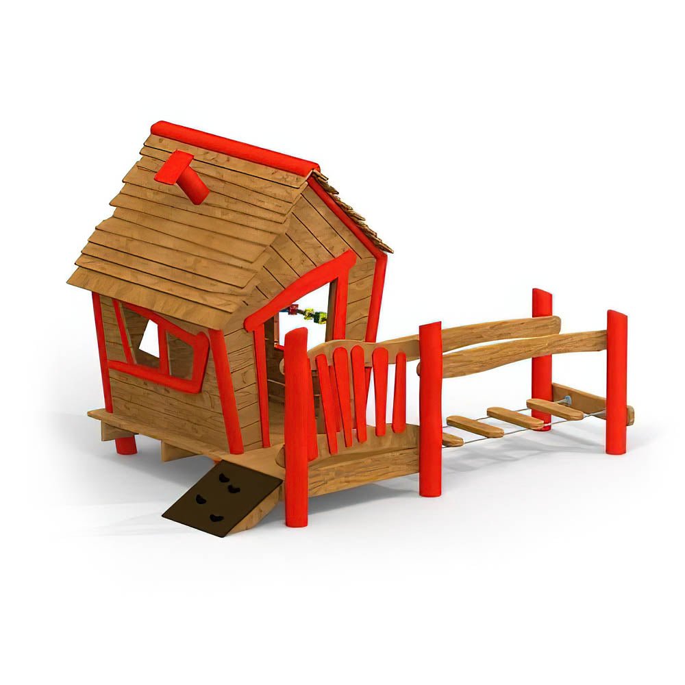 Larslaj Spielhaus Aurelie Outdoor Spielgeraet Kinderhaus 1 Jahre U3 Holz Kindergarten