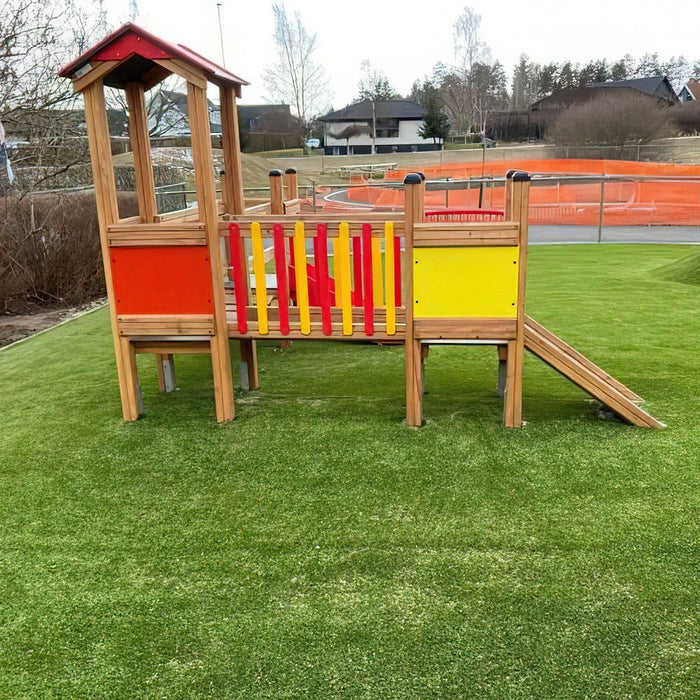 Larslaj Spielturm Lennox Outdoor Spielgeraet Kletterturm 1 Jahre U3 Holz Kinder