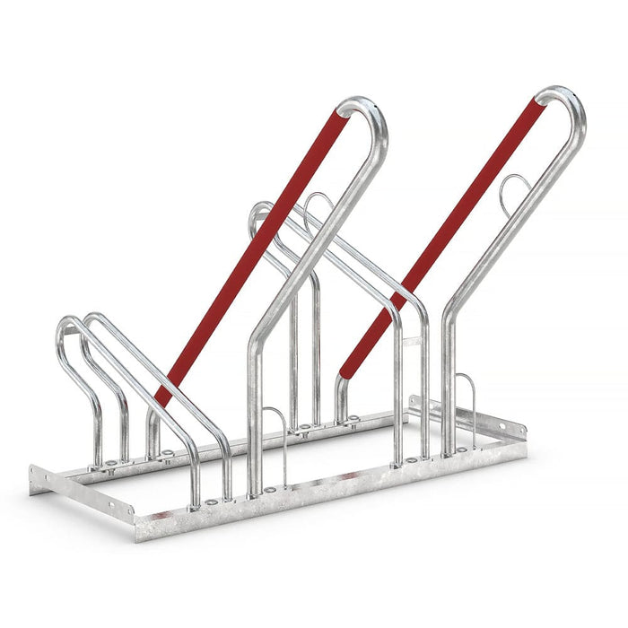 WSM Fahrradstaender Havel Stahl 2 Plaetze Anlehnparker Fahrrad Rennrad min