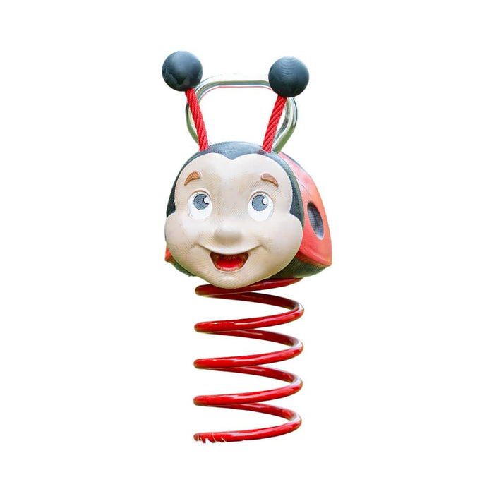 Wippolino Federwippe Melanie Outdoor Spielgeraet Kinderwippe 2 Jahre U3 Holz Hintergrund