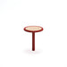 Gewerbefabrik Beistelltisch Walsum Holz Outdoor Stadtmobiliar Rot RAL 3001