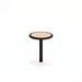 Gewerbefabrik Beistelltisch Walsum Holz Outdoor Stadtmobiliar Schwarz RAL 9017