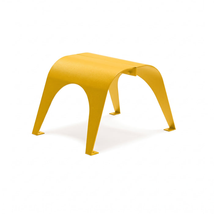 Gewerbefabrik Couchtisch Mureck Stahl Outdoor Stadtmobiliar Gelb RAL 1028