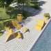 Gewerbefabrik Couchtisch Mureck Stahl Outdoor Stadtmobiliar Gelb RAL 1028 Szene