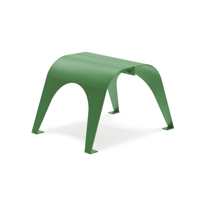 Gewerbefabrik Couchtisch Mureck Stahl Outdoor Stadtmobiliar Grün RAL 6018