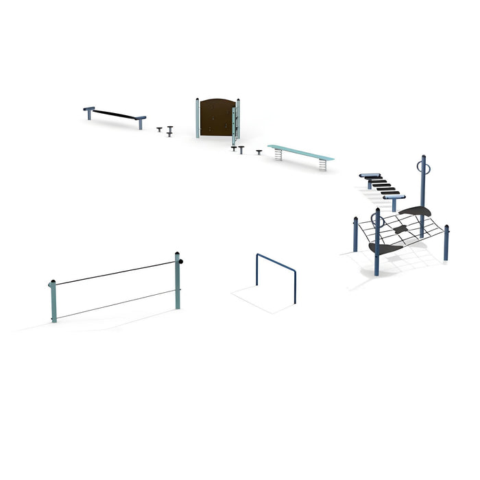 Gewerbefabrik Fitness Geraet Alea Outdoor Sport Stahl Training