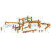 Gewerbefabrik Fitness Geraet Arvo Outdoor Sport Holz Training