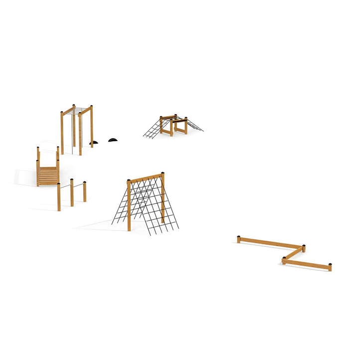 Gewerbefabrik Fitness Geraet Ilva Outdoor Sport Holz Training