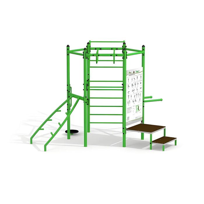 Gewerbefabrik Fitness Geraet Koloss Outdoor Sport Stahl Training