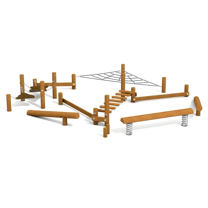 Gewerbefabrik Fitness Geraet Sille Outdoor Sport Holz Training