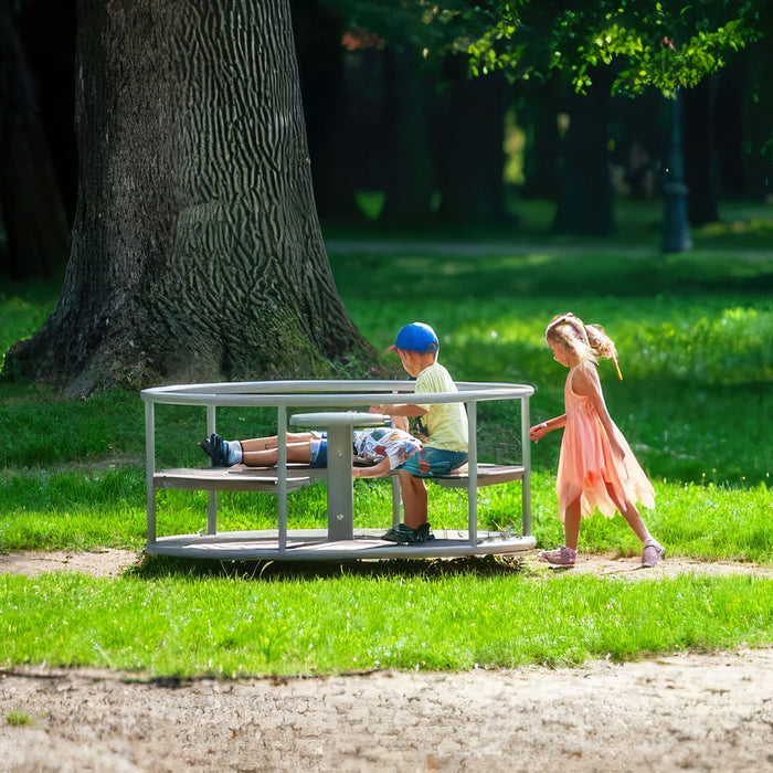 Gewerbefabrik Karussell Arvid Outdoor Spielgeraet 3 Jahre Stahl Kinder