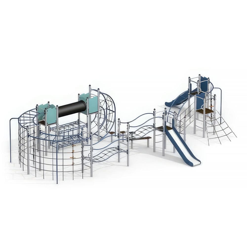 Gewerbefabrik Kletteranlage Ursa Outdoor Spielgeraet Kletterturm 3 Jahre Stahl Spielplatz