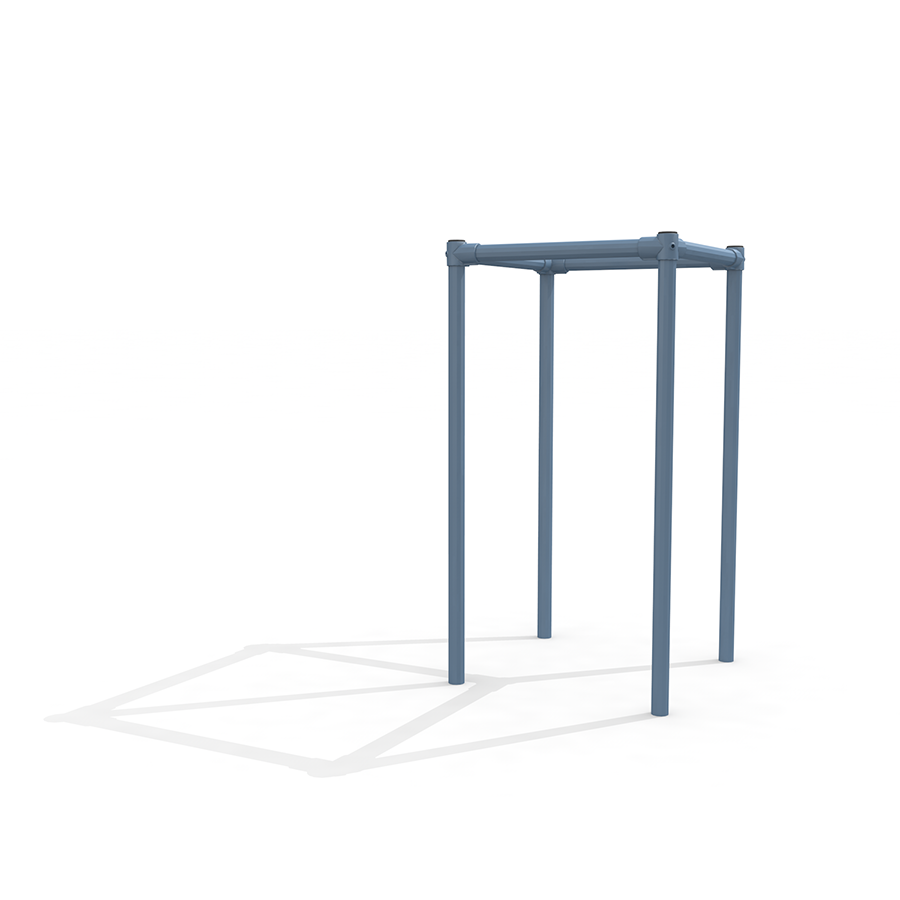 Gewerbefabrik Klettergeruest Albert Outdoor Spielgeraet Kletterturm 3 Jahre Stahl Spielplatz