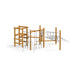 Gewerbefabrik Klettergeruest Arco Outdoor Spielgeraet Kletterturm 3 Jahre Holz Spielplatz