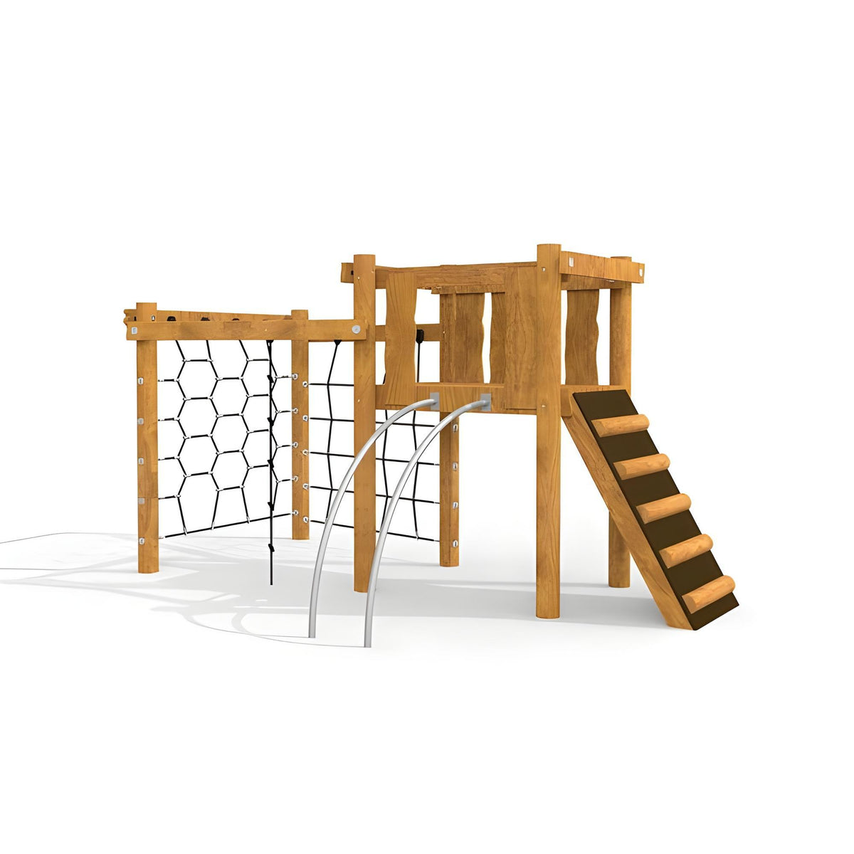 Gewerbefabrik Klettergeruest Avila Outdoor Spielgeraet Kletterturm 3 Jahre Holz Spielplatz