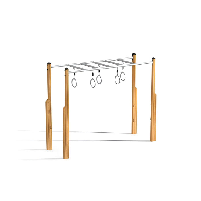 Gewerbefabrik Klettergeruest Benedikt Outdoor Spielgeraet Kletterturm 3 Jahre Holz Spielplatz