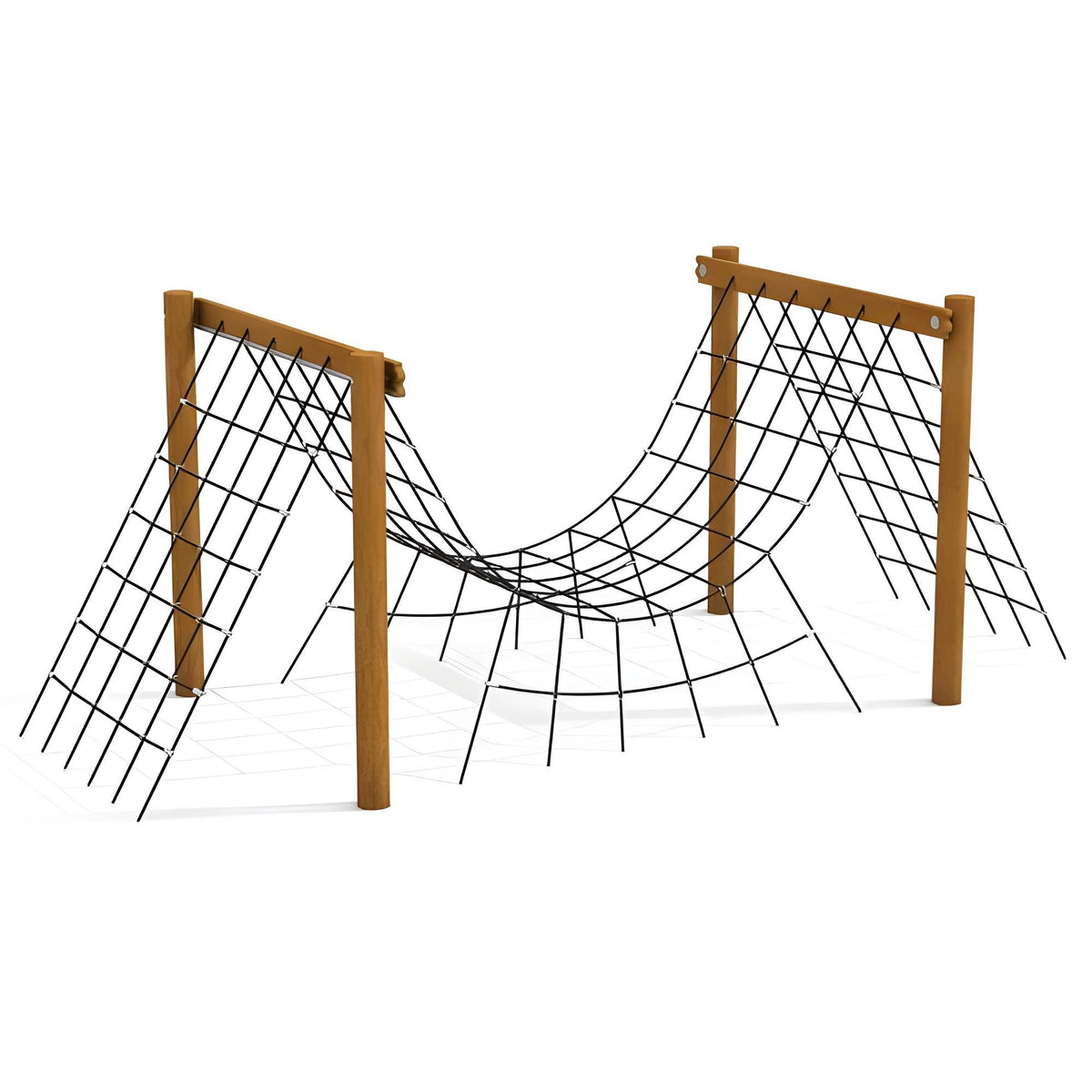 Gewerbefabrik Klettergeruest Bragi Outdoor Spielgeraet Kletterturm 3 Jahre Holz Spielplatz