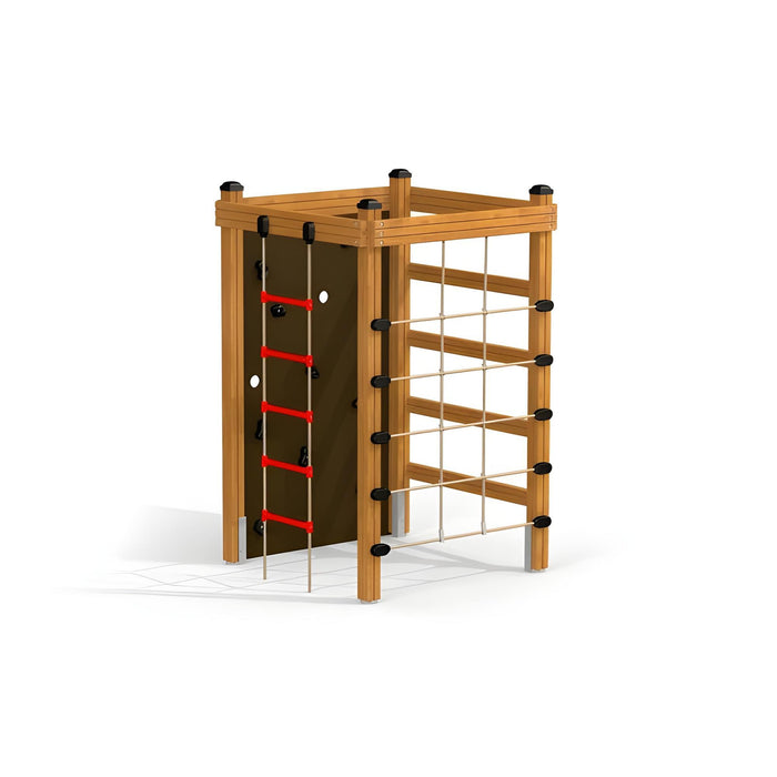 Gewerbefabrik Klettergeruest Emma Outdoor Spielgeraet Kletterturm 3 Jahre Holz Spielplatz
