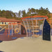 Gewerbefabrik Klettergeruest Gent Outdoor Spielgeraet Kletterturm 3 Jahre Stahl Kinder