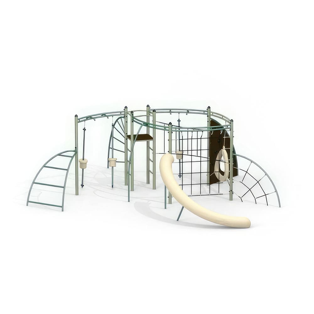 Gewerbefabrik Klettergeruest Gent Outdoor Spielgeraet Kletterturm 3 Jahre Stahl Spielplatz