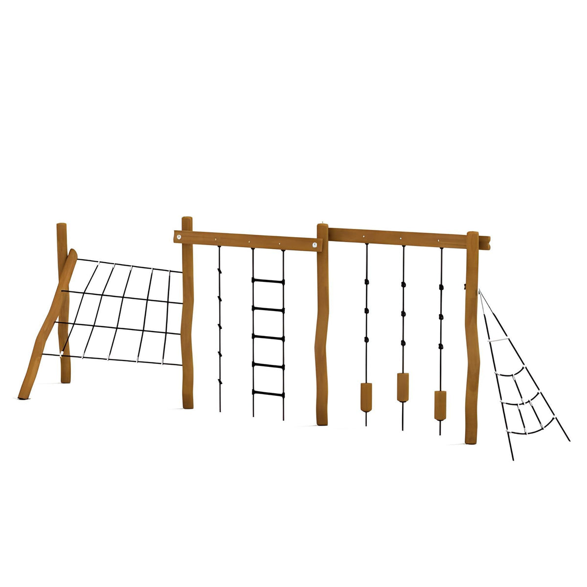 Gewerbefabrik Klettergeruest Lara Outdoor Spielgeraet Kletterturm 5 Jahre Holz Spielplatz