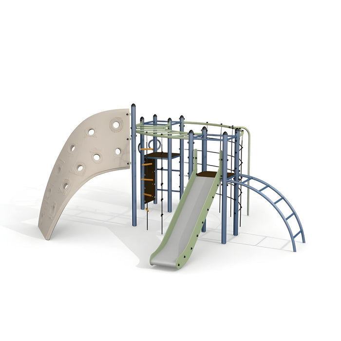 Gewerbefabrik Klettergeruest Lorenz Outdoor Spielgeraet Kletterturm 3 Jahre Holz Spielplatz
