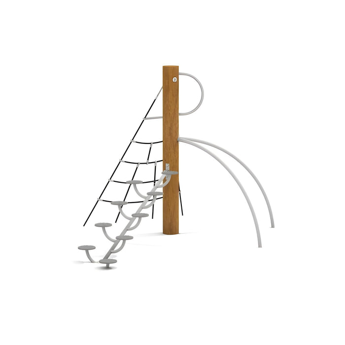 Gewerbefabrik Klettergeruest Luca Outdoor Spielgeraet Kletterturm 3 Jahre Holz Spielplatz