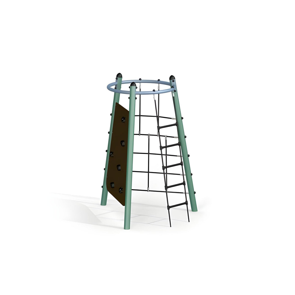 Gewerbefabrik Klettergeruest Lukas Outdoor Spielgeraet Kletterturm 3 Jahre Stahl Spielplatz