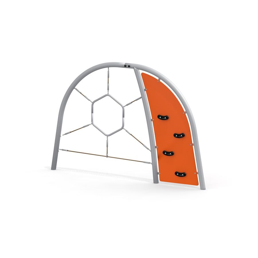 Gewerbefabrik Klettergeruest Malou Outdoor Spielgeraet Kletterturm 3 Jahre Stahl Spielplatz