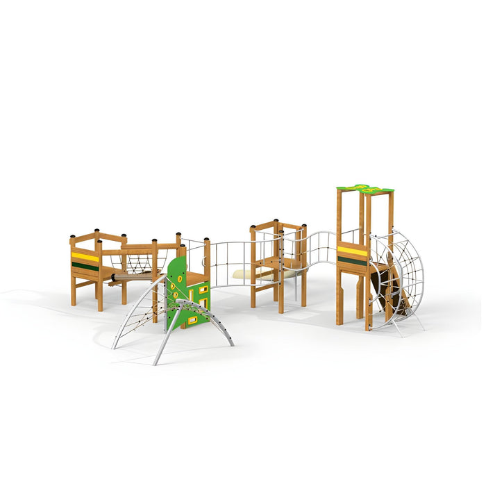 Gewerbefabrik Klettergeruest Meike Outdoor Spielgeraet Kletterturm 3 Jahre Holz Spielplatz